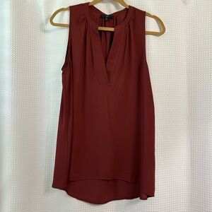 Rust/Maroon JCREW Sleeveless Shell/Blouse Medium Tall